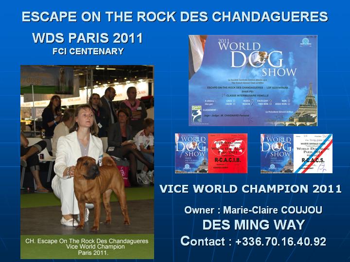 CH. Escape on the rock des Chandagueres